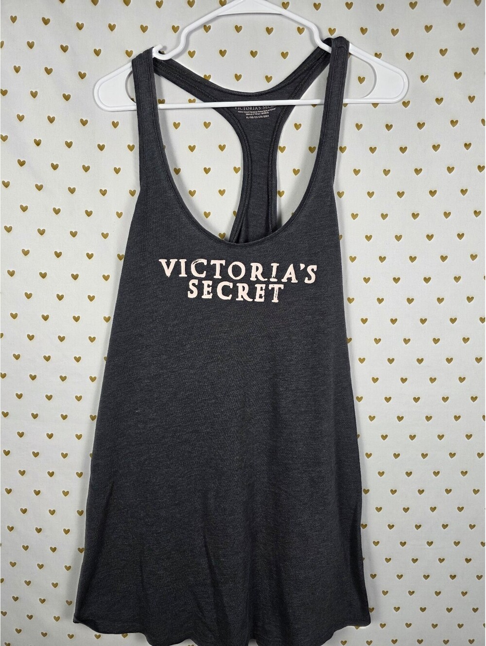 Victorias Secret Tank Top Sleep Muscle Tee Nightgown XL